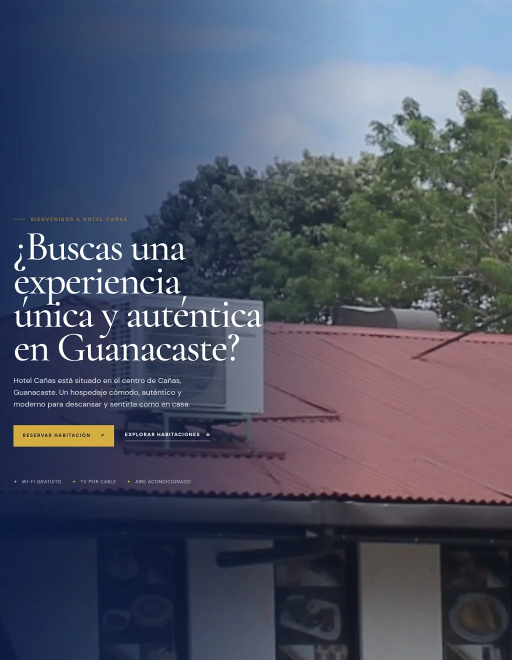 Sitio web activo y mantenido para un negocio en Costa Rica